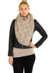 Checkered maxi scarf