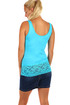 Women's undershirt with lace