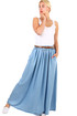 Women's long maxi skirt up to the ankles