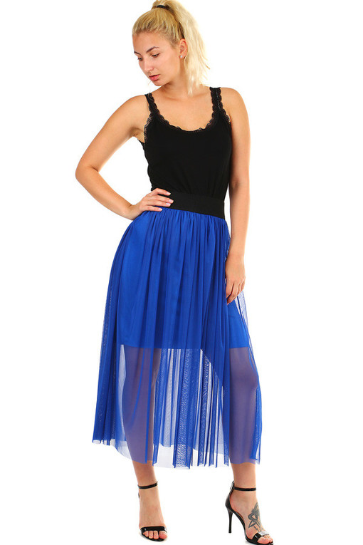 Women's tulle long skirt
