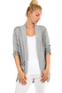 Women's cotton cardigan with pockets