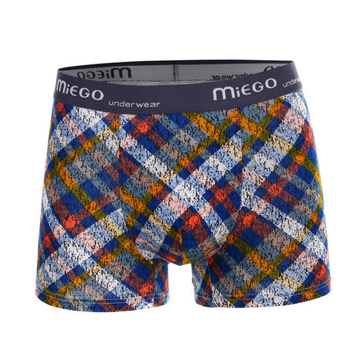 Men's patterned boxers with stripes