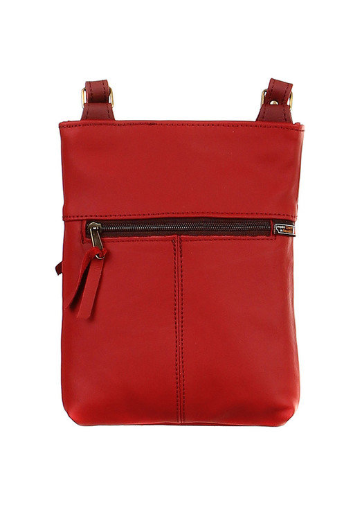 Women's Crossbody Handbag Made of Genuine Leather - Made in the Czech Republic