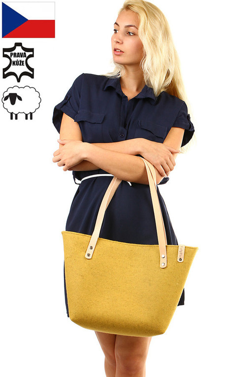 Women's Felt Handbag - eco friendly product