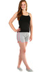 Women's shorts with decorative trim