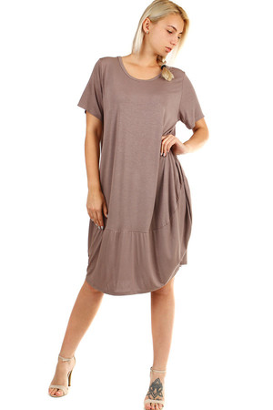 Women's beach dress, short sleeves. Also suitable for full body. Material: 95% viscose, 5% elastane; 85% viscose, 15%
