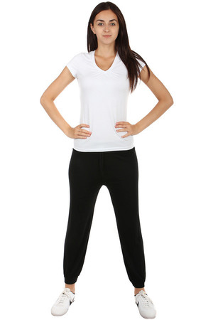 Comfortable women's turkish pants with wide waist and rubber trousers. Smooth and soft. Import: Italy Material: 95% viscose,