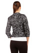 Women's patterned jacket three-quarter sleeve