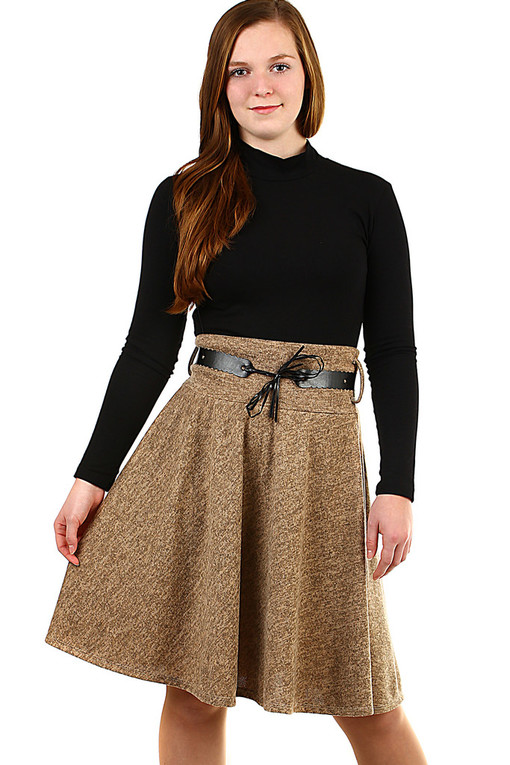 Winter skirt brindle pattern