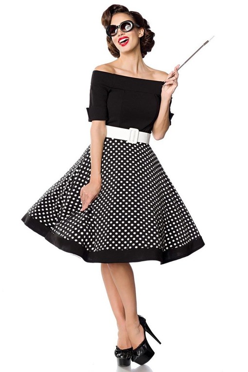 Retro dress polka dots