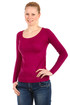 One-color ladies sweater