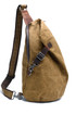 Waterproof retro one shoulder backpack