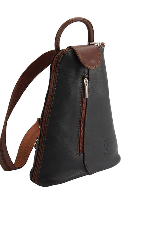 Urban leather backpack 2 in 1