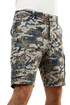 Camouflage men's shorts pockets
