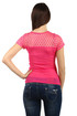 Women's T-shirt translucent top