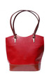Urban women's bag made of genuine leather 3 in 1