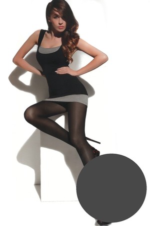 Microfiber smooth tights slimming effect for hips and thighs perfectly adhesive without reinforced parts 40 DEN Material: 82%