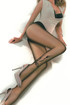 Fine tights with application 40 DEN