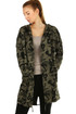 Women's camouflage khaki cardigan