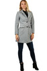 Women's classic monochrome coat