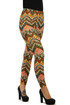Distinctive women's leggings with a geometric pattern