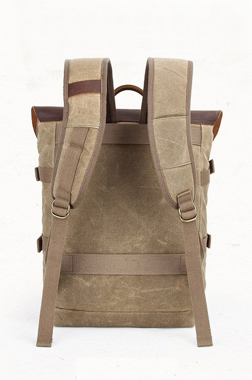 Canvas photo backpack 2 in1