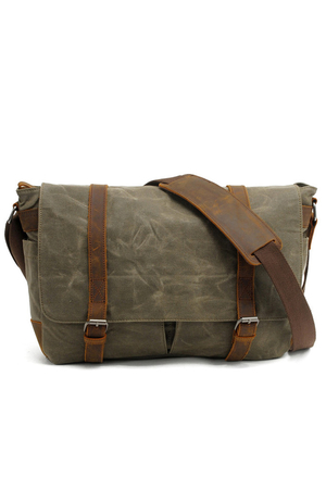 Canvas retro handbag over shoulder internal compartment fully lined padded tablet compartment, secured by a wider elastic