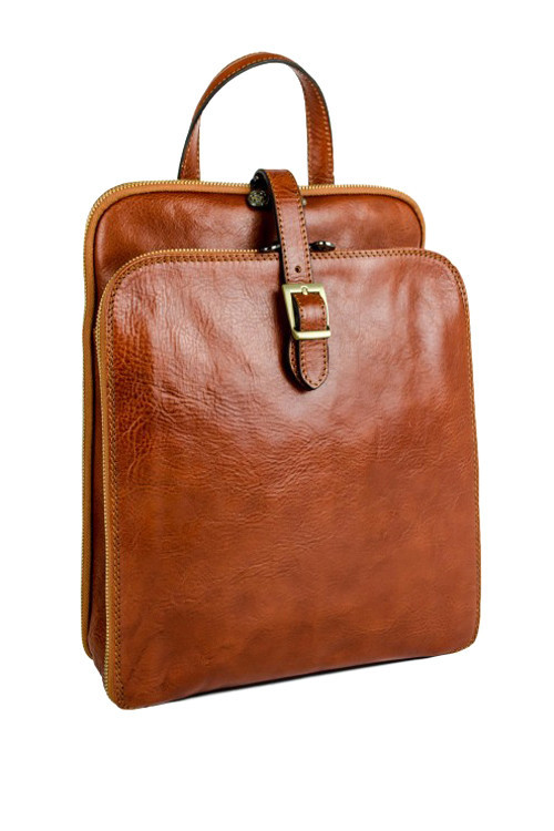 Retro premium backpack leather