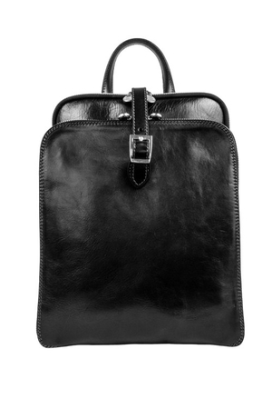 Vintage original women's backpack - genuine leather bag in premium quality Design Timeless full leather backpack - handbag