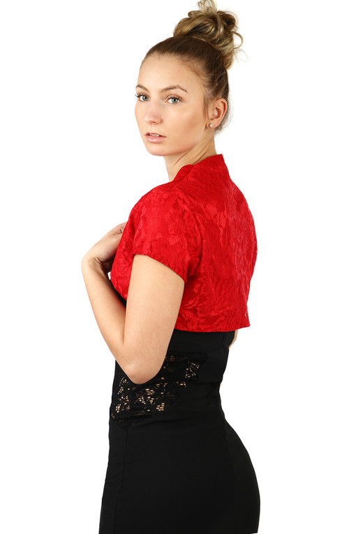 Women's lace bolero short sleeves