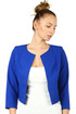 Women's jacket three-quarter sleeves plus size