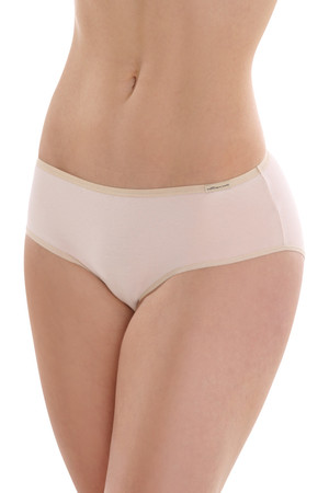 Women's smooth organic panties from the German brand Comazo / earth one color design thin, flat rubber sewn around the