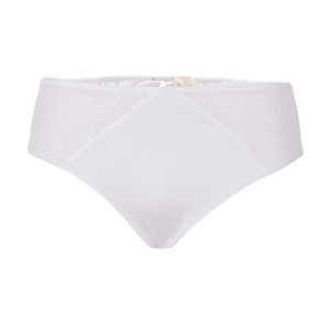 Women's romantic panties made of organic cotton with lace from the German brand Comazo / earth classic cut with cut-out