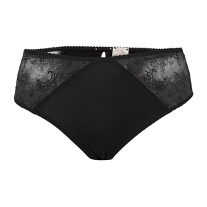 Women's romantic panties made of organic cotton with lace from the German brand Comazo / earth classic cut with cut-out