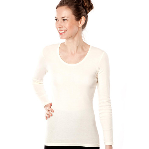 Women's organic cotton long sleeve t-shirt
