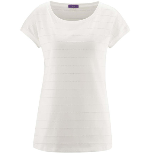 Women's t-shirt made of organic cotton perforated pattern
