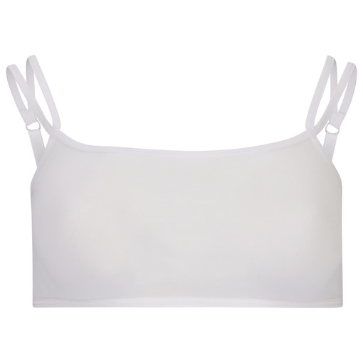 Bra without fastening made of organic cotton
