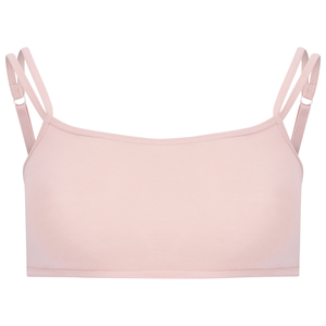 Women's quality lambada bra made of organic cotton with double straps from the German brand Comazo - from the earth