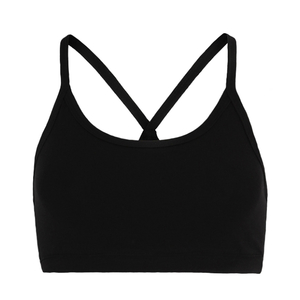 Women's one-color sports bra made of organic cotton from the German brand Comazo / earth healthy and comfortable variety