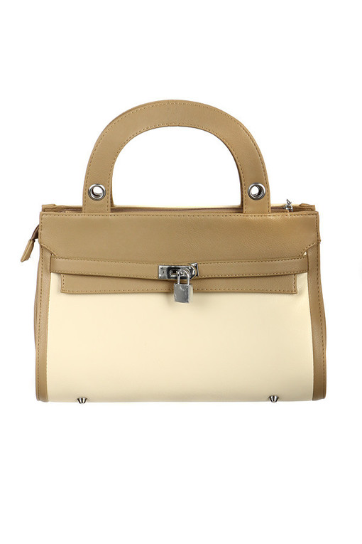 Elegant women's zippered handbag