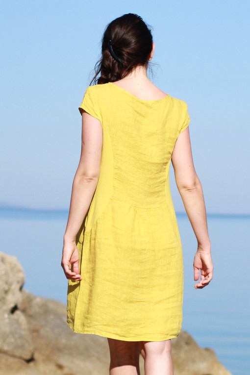 Women's linen summer dress