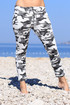 Women's camouflage sweatpants
