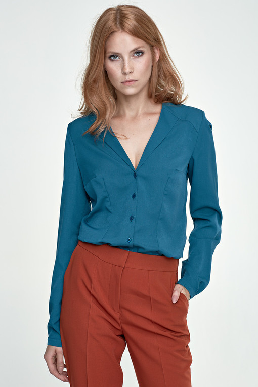 One-color blouse