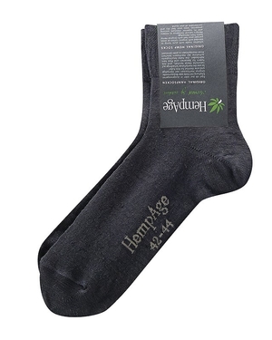 Medium height hemp socks from the German manufacturer of sustainable fashion HempAge suitable for both ladies and gentlemen.