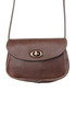 Vintage mini leather handbag