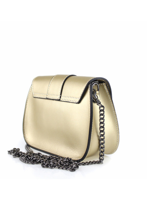Women's handbag with a chain