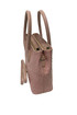 Women's floral leather handbag