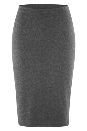 Elegant women's sheath skirt from the sustainable fashion collection from the German manufacturer LIVING CRAFTS natural