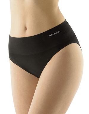 Women's seamless antibacterial panties from the ECO Bamboo collection by the Czech company Milpex high side height wide