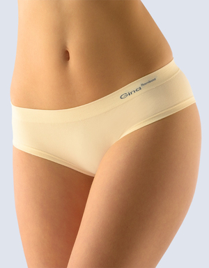 Women's low bamboo brazilians from the Czech brand Milpex monochrome the rubber bands based on the fabric do not come into